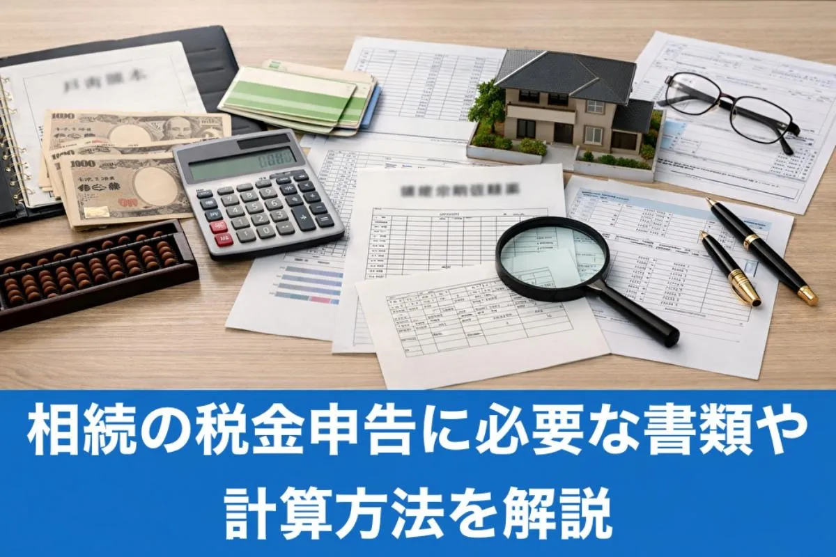相続の税金申告に必要な書類や計算方法を解説